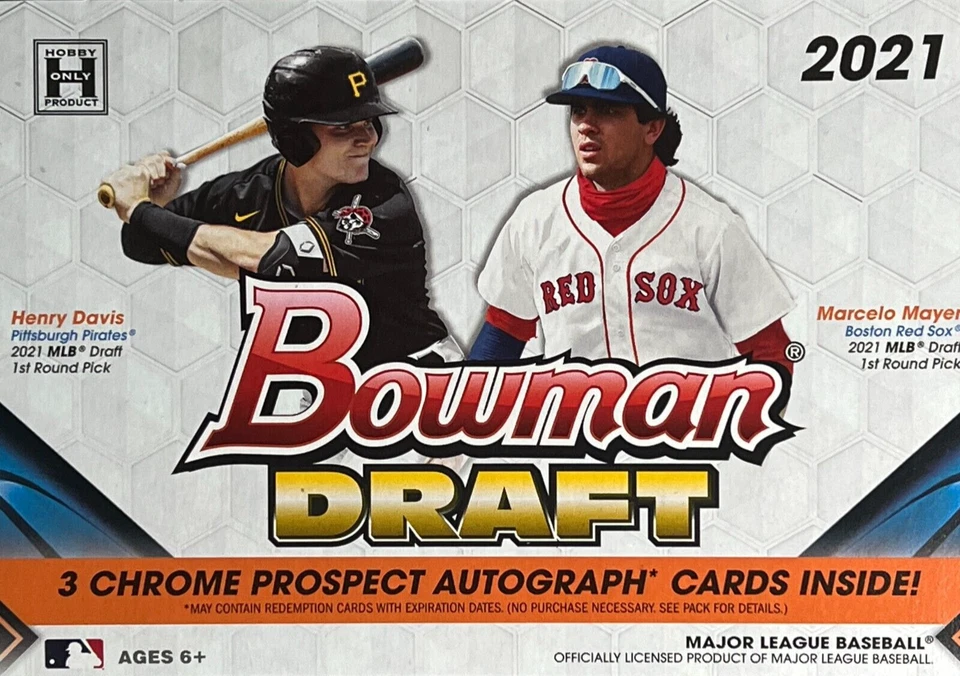 🔥2021 Bowman Draft Chrome - You Pick - Free Ship - Buy More & Save!!!🔥 - Image 1 of 1