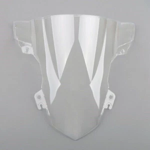 ABS Clear Double Bubble Windscreen Windshield Fit For 2015-2018 BMW S1000RR - Picture 1 of 3