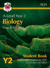 CGP Books A-Level Biology for AQA: Year 2 Student Book wit (Mixed Media Product)