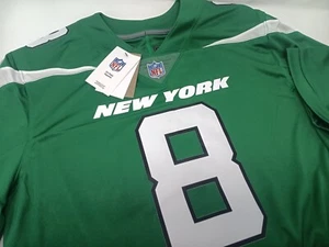 NEW Nike Mens Aaron Rodgers #8 New York Jets Game On-Field Jersey Green XL -$175 - Picture 1 of 10