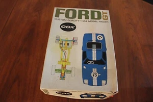 Cox Ford GT Slotcar NUR Box - Bild 1 von 7
