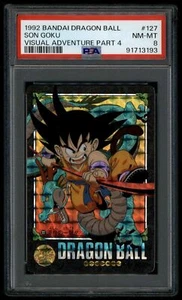 Dragon Ball Japanese Visual Adventure 4 127 Prism Son Goku 1992 PSA 8 91713193 - Picture 1 of 2