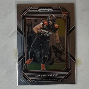 2023 Panini Prizm Draft Picks #158 Luke Musgrave RC Rookie Packers Oregon State - Picture 1 of 2
