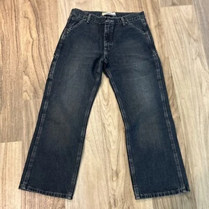 Bailey's Point Carpenter Jeans Boys Size 14 Husky Blue Denim - Picture 1 of 5