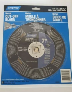 NORTON METAL CUT-OFF BLADE WHEEL 7" x 1/8" x DM-5/8" #89005 brand new! - Picture 1 of 2