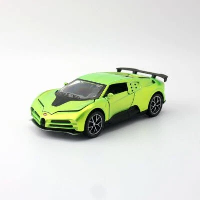 1: 32 Bugatti Centodieci sports car rebound sound and light door opening model - Image 1 of 4