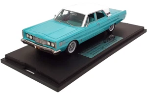 Goldvarg 1/43 Scale GC-027A - 1965 Mercury Park Lane - Breezeway Aquamarine - Picture 1 of 5