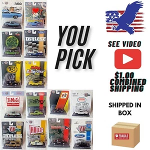 M2 MACHINES LOT OF 12 DODGE, FORD, PONTIAC, MERCURY, MUSTANG, HEMI U PICK VIDEO - Picture 1 of 21