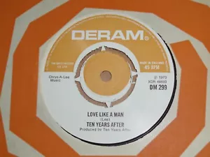 Ten Years After - Love Like A Man Deram 45 - Bild 1 von 2