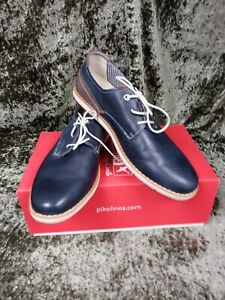 Pikolinos Men’s Jucar M4E-4104C1 Blue Oxford Shoes Size 9-9.5