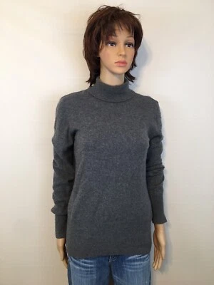 Covington 100 % cachemir gris cuello tortuga para mujer talla: mediana carrera y preppy  Foto 1 de 4