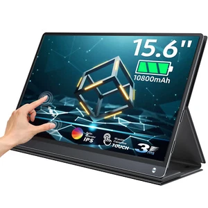 15,6 Zoll Touchscreen Tragbarer Monitor USB-C Touchscreen Bildschirm Monitor - Afbeelding 1 van 12