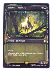 MTG Watchful Radstag  - Universes Beyond: Fallout [Showcase] NM-