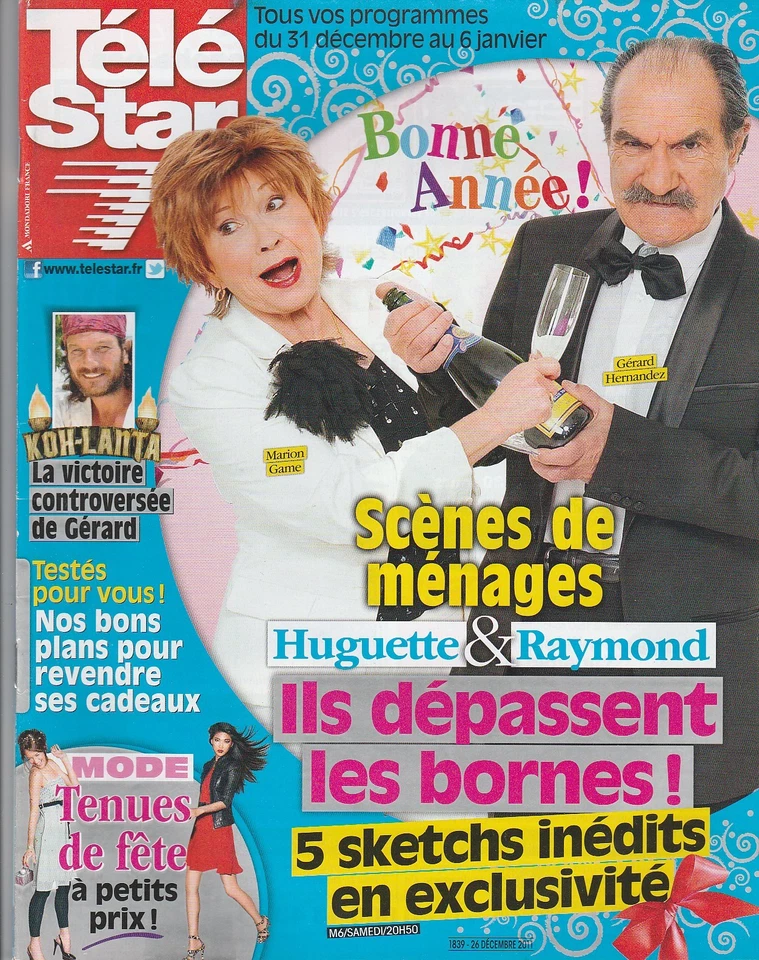 TV Star / 26 12 2011 No. 1839: Scenes Of Household -S.MURRAY - Sylvie Vartan - - Image 1 of 1