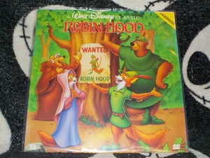 Robin Hood Laserdisc LD Disney Classic Free Ship $50 - Bild 1 von 2