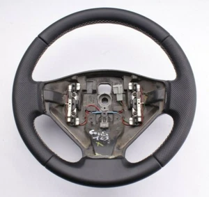 ✅ Lenkrad Lederlenkrad Opel Vivaro A NEU LEDERBEZUG Neu Beziehen - Picture 1 of 3