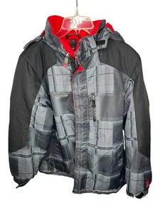 Chaqueta de Invierno Both Zero Exposure XL 18/20 Forrada de Vellón Gris Elegante Excelente - Imagen 1 de 8