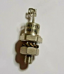 2N1777A Thomson Thyristor diode 7A 400V TO-64 SCR tiristore NOS Genuine (NEW) - Foto 1 di 4