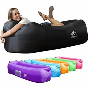 Wekapo Inflatable Lounger Air Sofa Hammock-Portable,Water Proof& Anti-Air Leakin