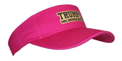 Sombrero visera parche trasero Trump 2024 Take America con gancho y bucle ajustables Foto 1 de 4