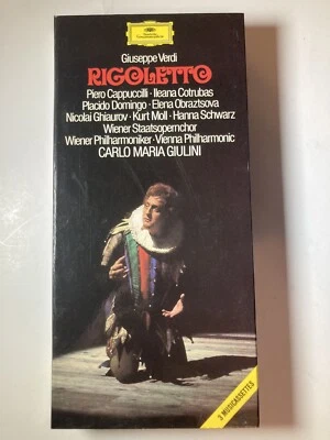 Rigoletto Giuseppe Verdi Cassette Box Set 3 Tapes - Image 1 of 4