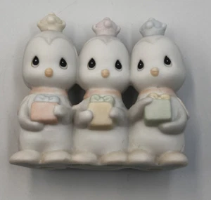 PRECIOUS MOMENTS 1991 MINI NATIVITY Penguin Kings We Have Come From Afar Butcher - Picture 1 of 7