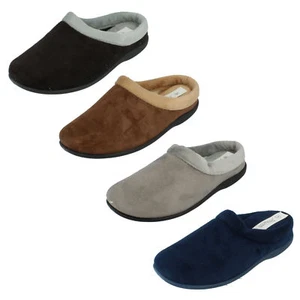 Ladies Claire Slip On Cushioned Sole Indoor Mule Slippers by 'Sleephhh' - £9.99 - Picture 1 of 28