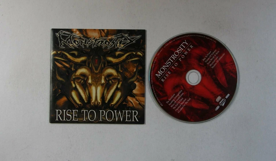 Monstrosity Rise To Power GER Adv Cardcover CD 2004 Death Metal - Bild 1 von 1