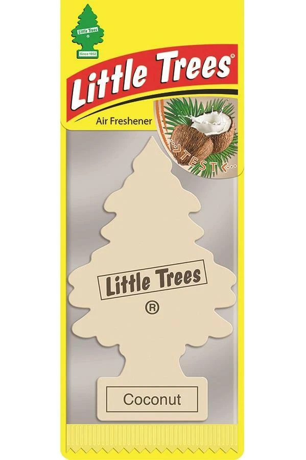 2 X Little Magic Tree Car Air Freshener Coconut Freshner 2d