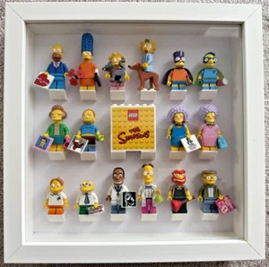 Lego Minifigures Series 2 Complete Set With Display Frame - Picture 1 of 3