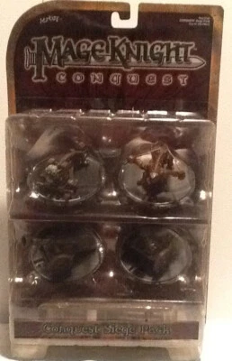 Cañón catapulta escalera mago Knight Conquest Siege Pack batallas masivas COMO NUEVO Wizkids Foto 1 de 2