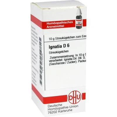 DHU-ARZNEIMITTEL GMBH & CO. KG IGNATIA D 6 Globuli 10 g PZN 1774034