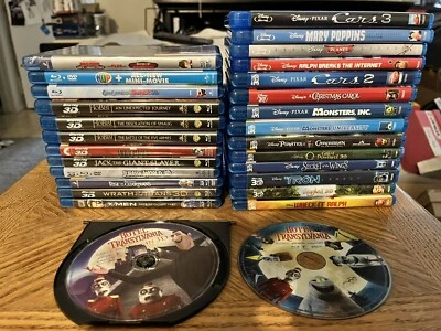 Huge 3D Blu Ray Combo Movie Collection. Disney, Hobbit, Marvel And More. - Bild 1 von 4