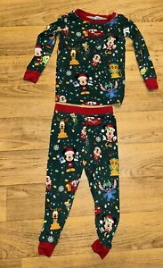 Little Sleepies Disney Holiday Bamboo Pajamas 2pc Pajama Set Toddler 2T PLAY