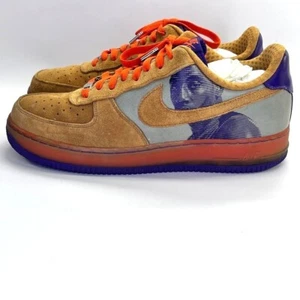 Nike Air Force 1 Premium 07 Amare Stoudemire taglia 11 scamosciato marrone - Foto 1 di 19