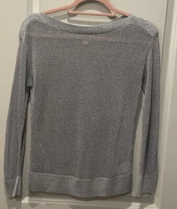 Women’s Michael Kors Lightweight Grey Sweater Size Medium - Picture 1 of 5