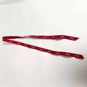 Authentic Cartier Ribbon 36 Inch long - Picture 1 of 5