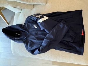 ASIC Super Warm Light Weight AIM Train Hooded Jacket - Picture 1 of 4
