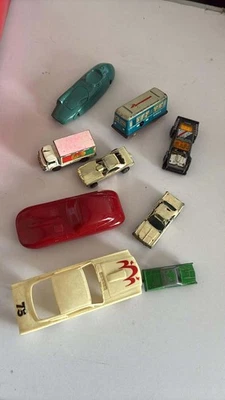 Coche vintage fundido a presión y estaño y plástico y otros accesorios con camión Pepsi Foto 1 de 3