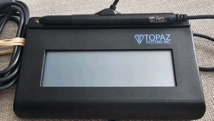 Topaz Signature Pad T-LBK462-BSB-R + Pen Choose USB Wire Color - Afbeelding 1 van 11