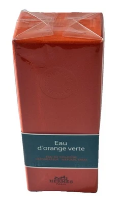 Одеколон для мужчин Hermes Eau D'orange Verte 3,3 жидк. oz. В запечатанной коробке - Изображение 1 из 3