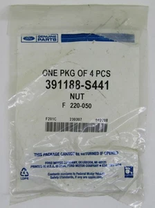 New Ford Genuine Parts OEM Nut Lot of 2 Part No. 391188-S441 - Imagen 1 de 2