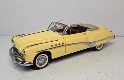 Buick 1949 modelo de precisión Franklin Mint amarillo claro sin caja 1:24 de colección Foto 1 de 4