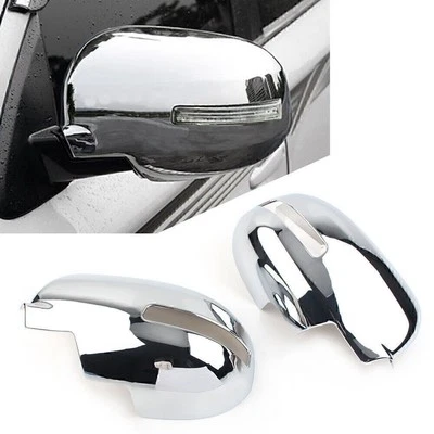 Door Side Rear View Mirror Trim Cover For Mitsubishi Outlander 2013 2014 2015-16 - Image 1 of 4