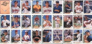 JP | MLB 1991 Upper Deck '91 Top Prospects Chipper Jones Mike Mussina LOT of 27 - Picture 1 of 5