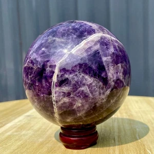 2,2 Pfund natürliche verträumte Amethyst Kugel Quarz Kristall Kugel Kristall Reiki Heilung - Bild 1 von 15