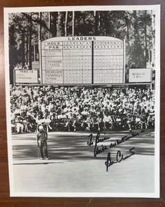 Ben Crenshaw signed Autogramm Foto PGA Pro Golfer Won Masters 1984 & 1995 - Bild 1 von 1