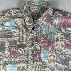 Reyn Spooner Mele Kalikimaka Christmas Shirt Mens 3XL Hawaiian - Picture 1 of 6