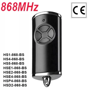 Mando a distancia puerta de garaje para transmisor de mano Hörmann HSE4 868 MHz BiSecur 4 botones - Imagen 1 de 16