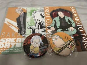 Juego de postales e insignias Sakamoto Taro Collab, Nakajima Collab, usado - Imagen 1 de 1